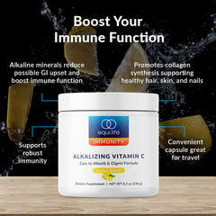 Equilife mineral blend highlighting calcium and magnesium for balanced wellness.