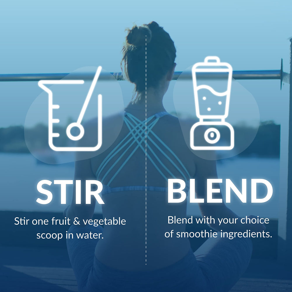 EquiLife morning routine image with almond milk for a quick nutrient boost.