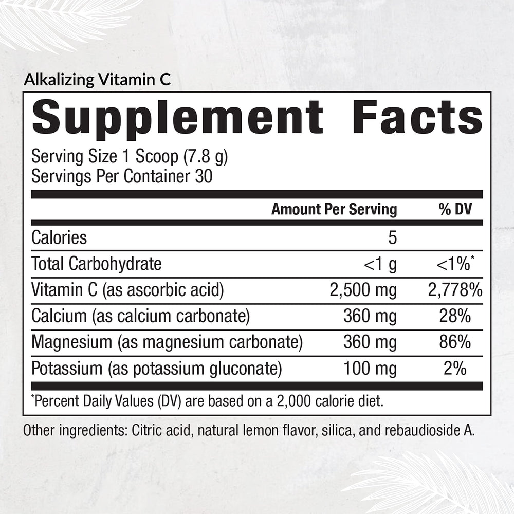 Equilife vitamin C powder dissolving in water for smooth absorption.