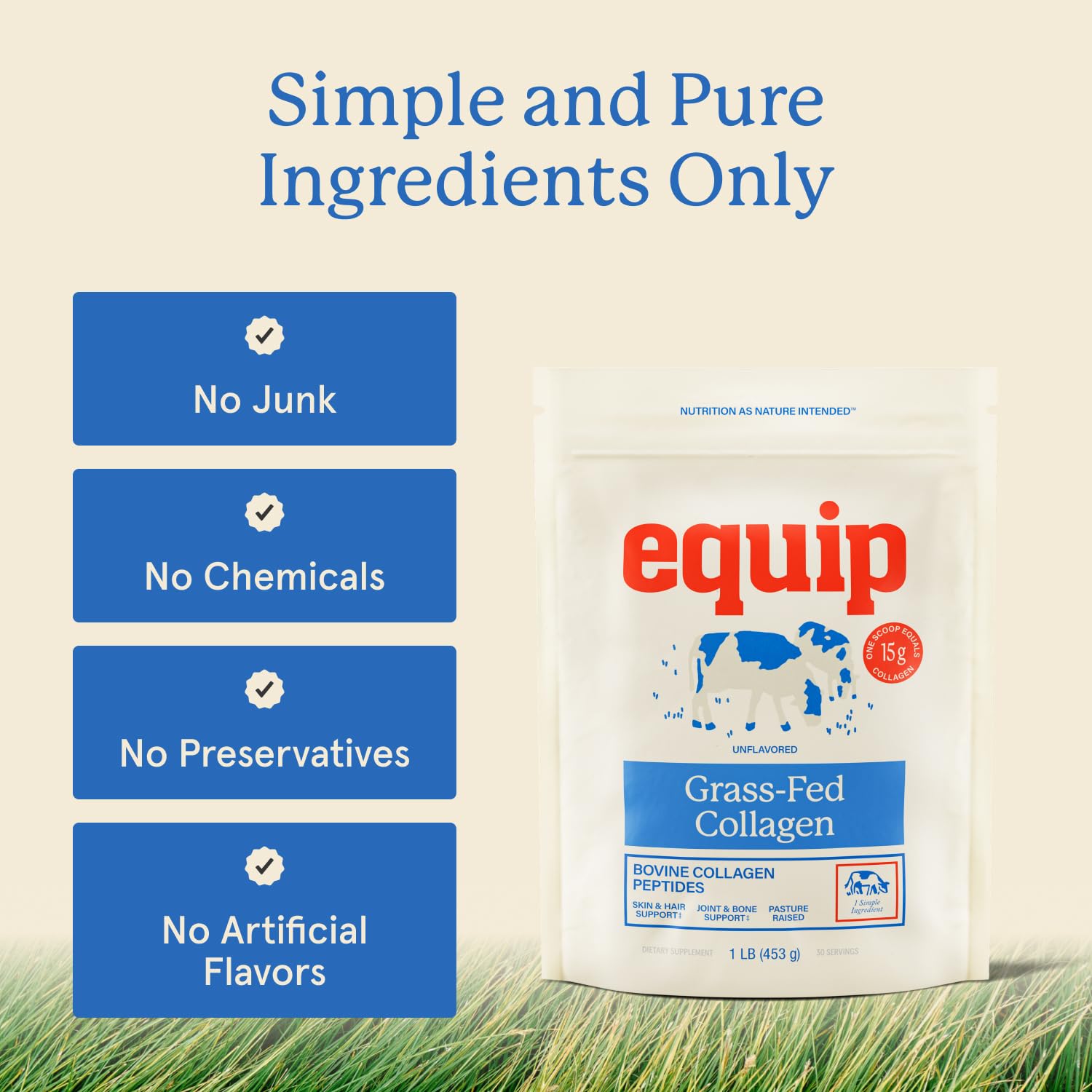 Equip collagen powder dissolving in water for effortless shakes.