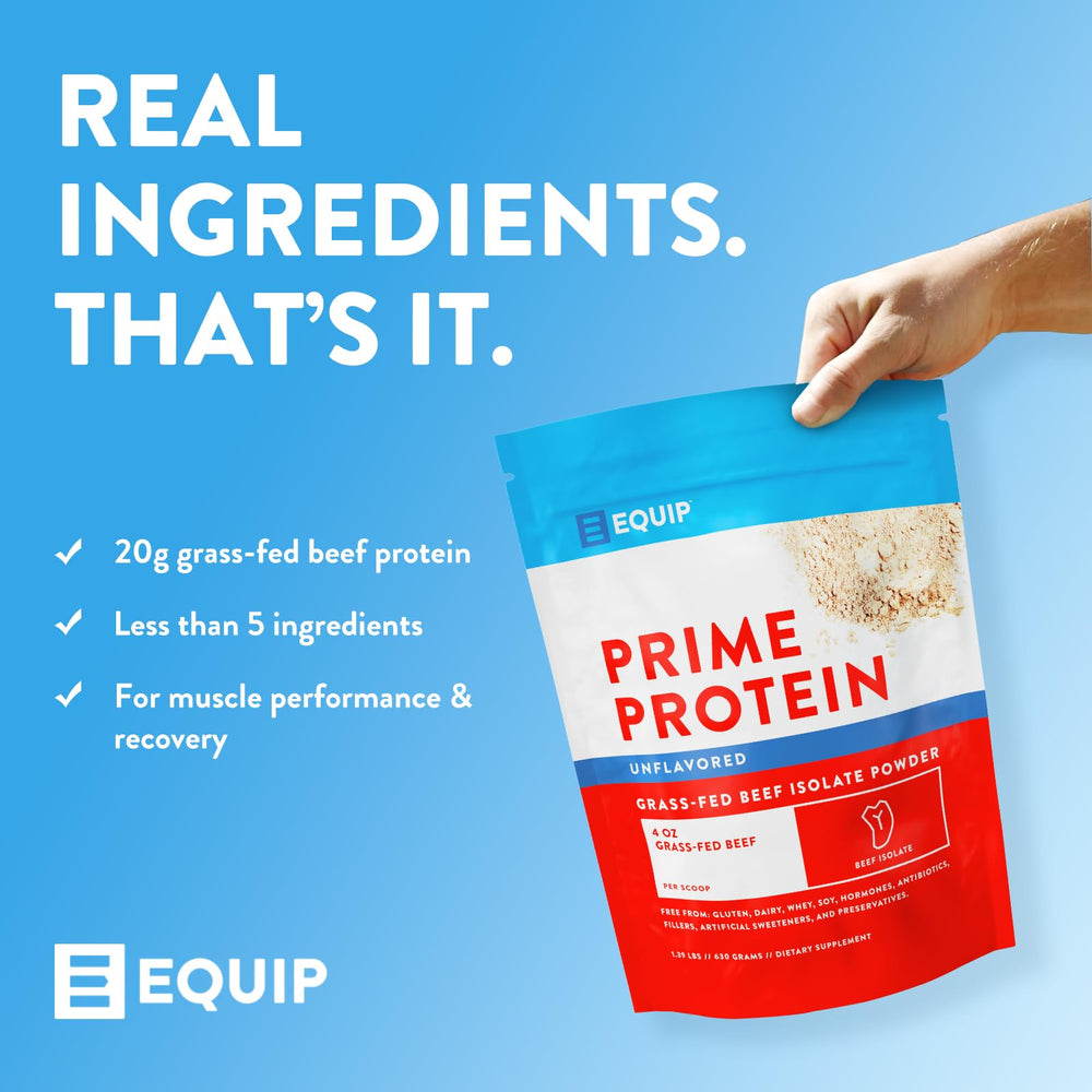 Display of Equip Prime Protein Powder eight flavors for dessert-like enjoyment