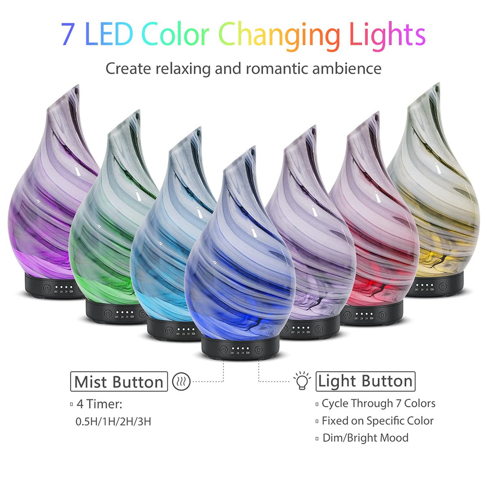 EQUSUPRO diffuser with removable cover for easy water filling and quick setup.
