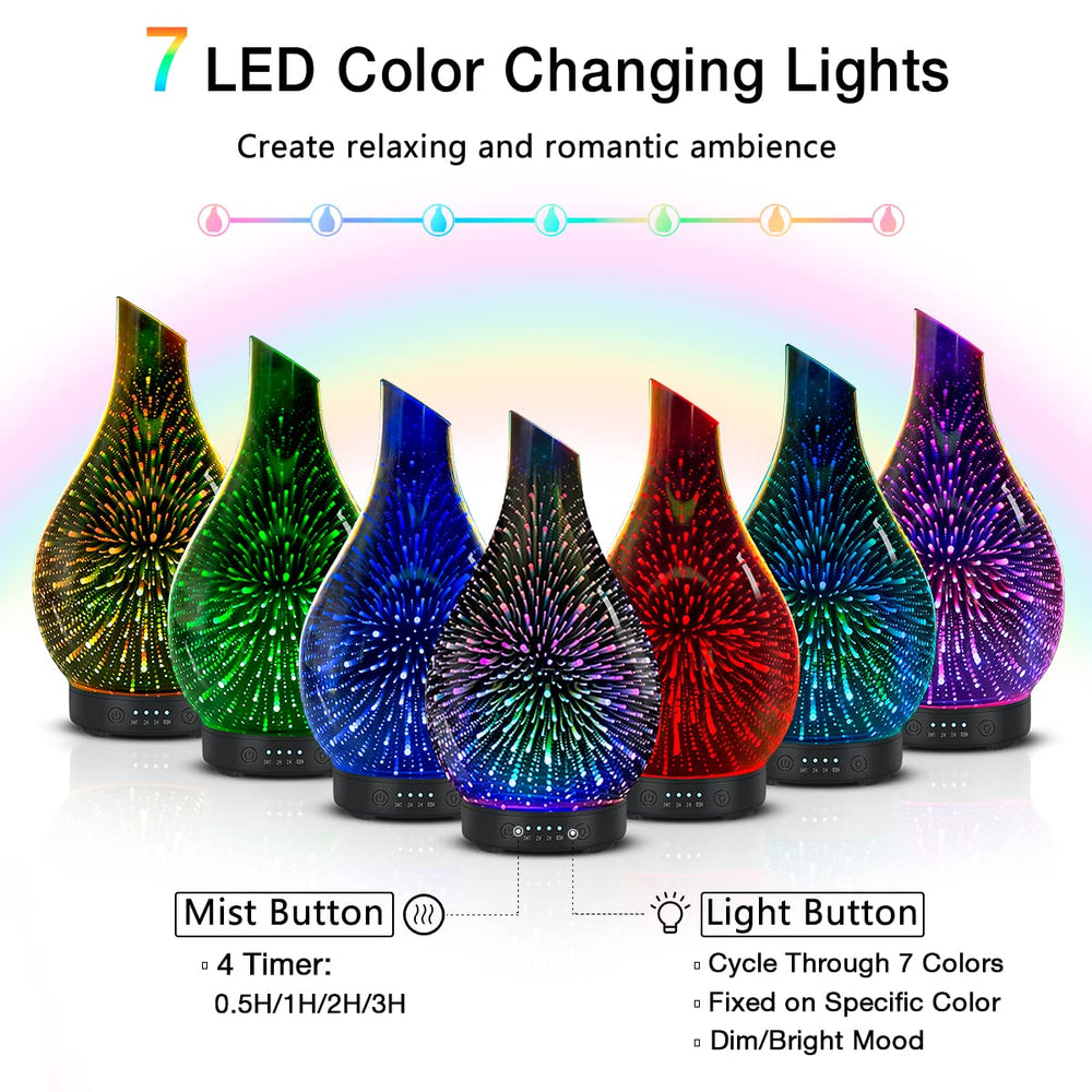 EQUSUPRO ultrasonic diffuser operating quietly for sleep and work