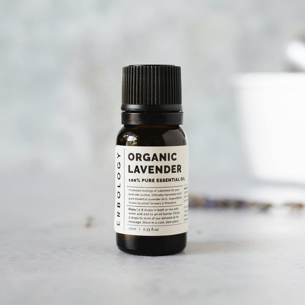 Erbology lavender oil bath drops for soothing, spa-like at-home relaxation