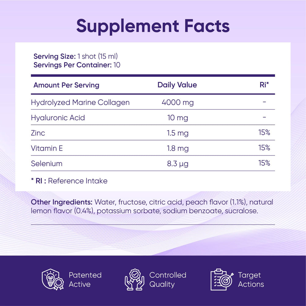 ERIC FAVRE Marine collagen peptides HPMG formula designed for easy absorption