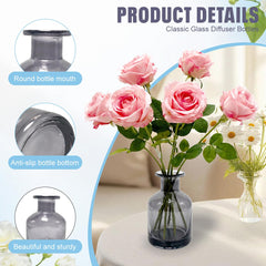 erioctry round aromatherapy bottle ideal for DIY diffuser sticks and gifts