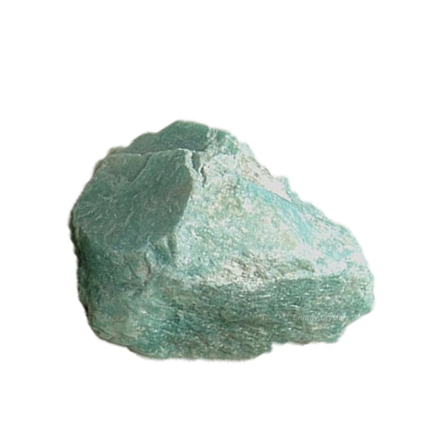 Erliway amazonite crystal for tumbling highlights vibrant color for DIY projects.