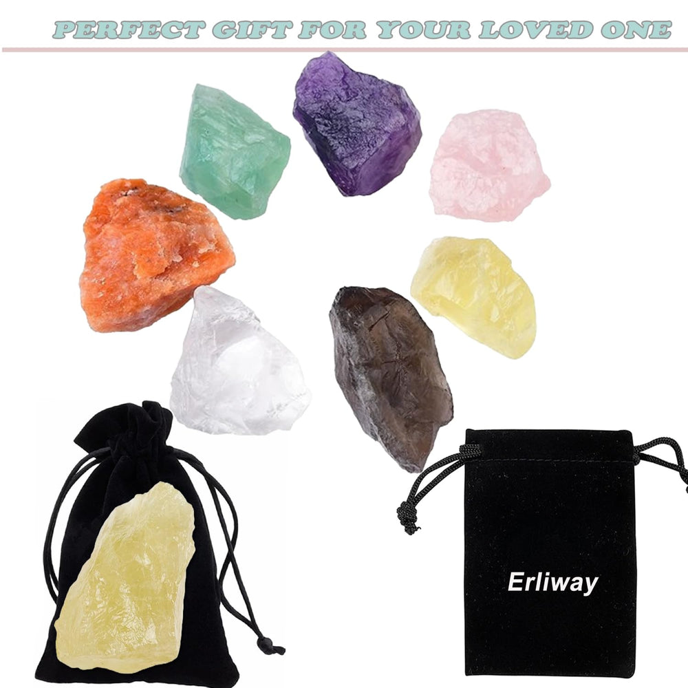 Erliway Citrine decorative gem for shelves and displays.