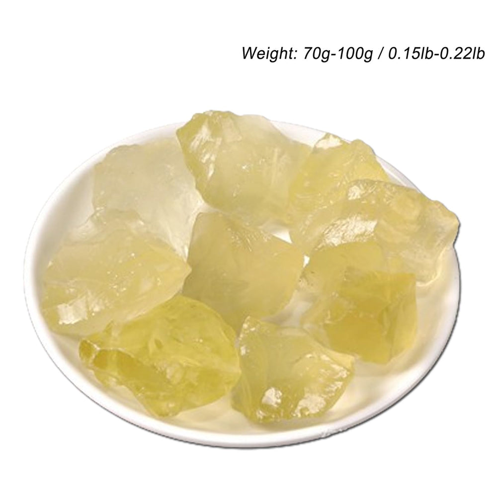 Erliway Citrine fountain rock adds warm accent to water features.
