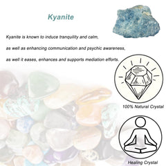 Erliway kyanite raw crystal large decorative specimen for home or altar decor