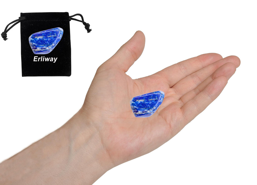 Erliway Lapis Lazuli home decor stone enhances interior ambiance