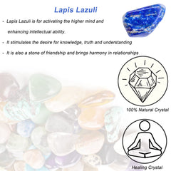 Erliway Lapis Lazuli meditation crystal suitable for yoga practice