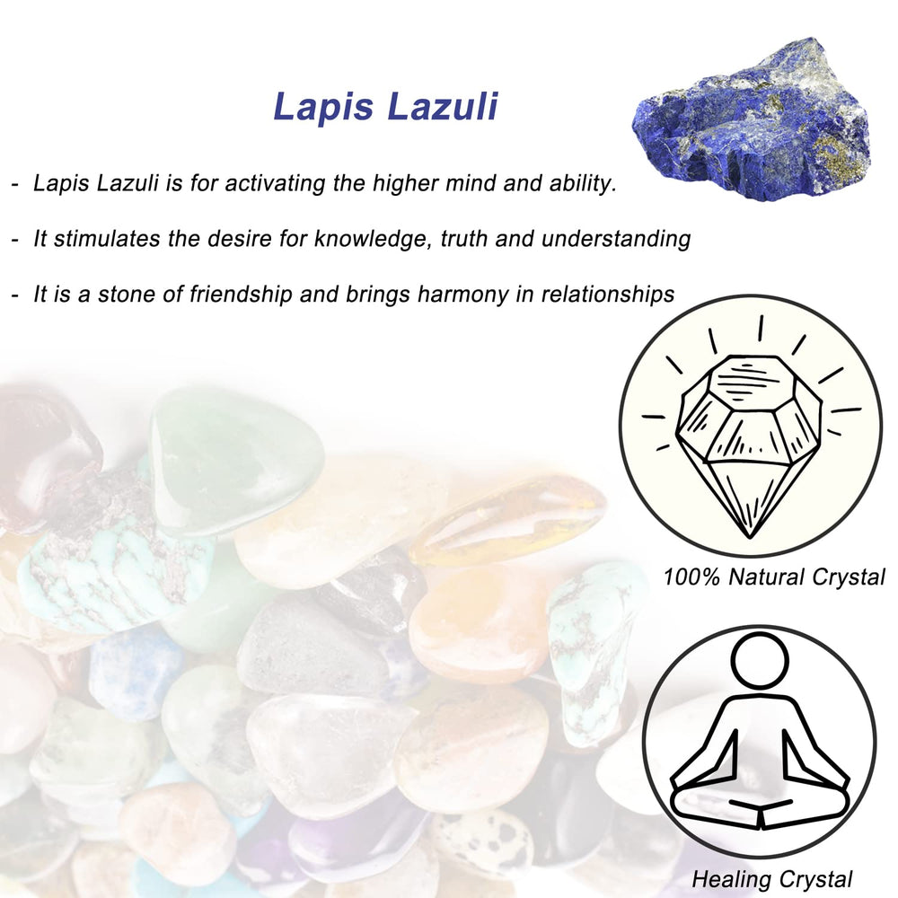 Erliway Lapis Lazuli wire-wrapped-stone ideal for custom pendants and statement pieces.