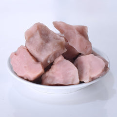 Erliway Pink Opal jewelry making stone for wire wrapping