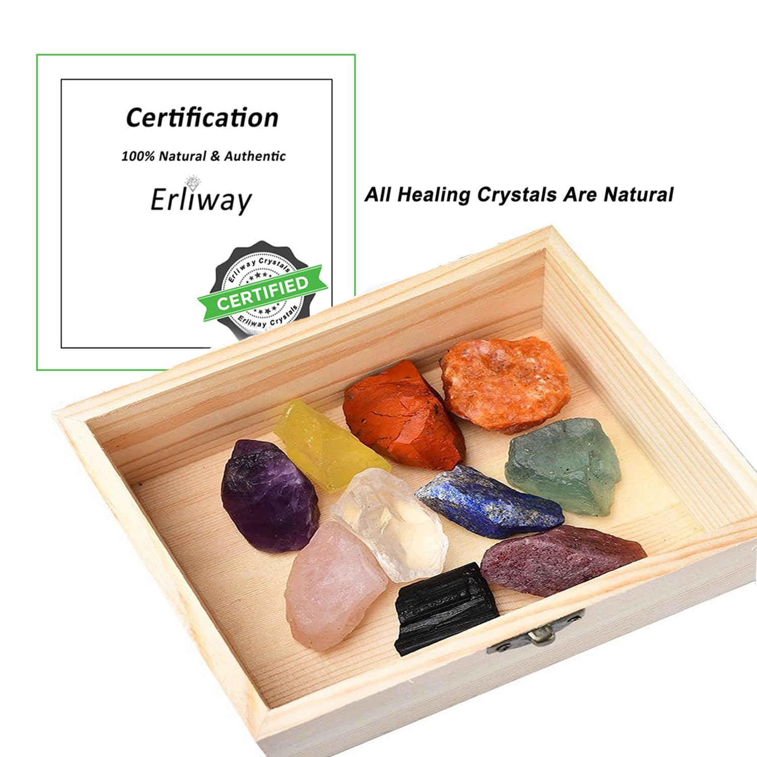 Erliway Prophecy Stone in meditation setup promotes calm energy
