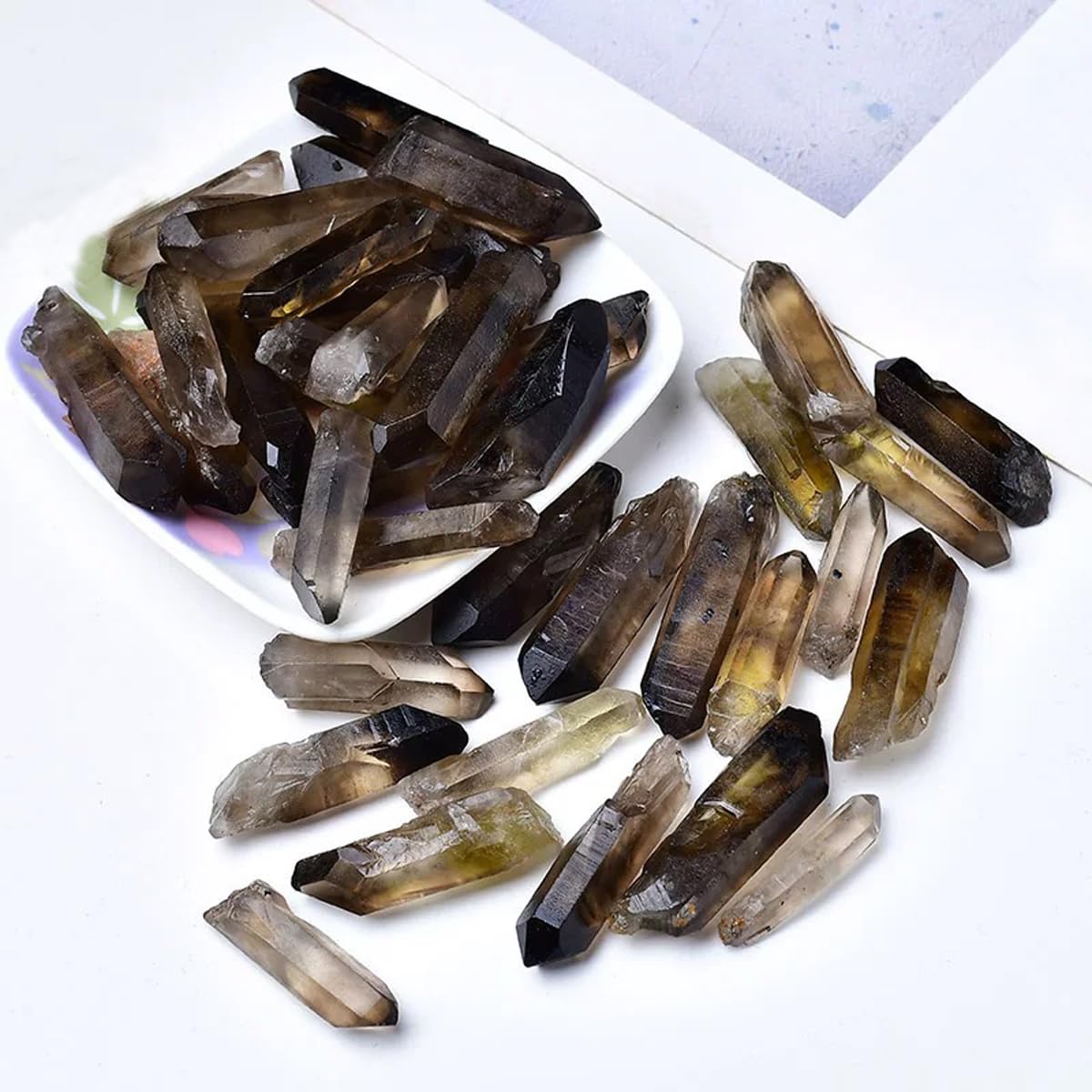 Erliway gift-ready smoky quartz bundle, ideal for crystal gifts.