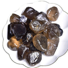 Erliway Smoky Quartz tumbling-friendly stone for DIY jewelry projects.