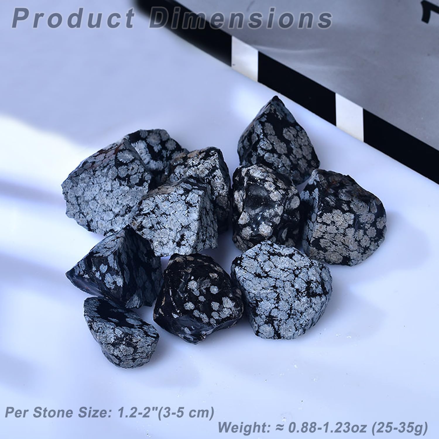 Erliway Snowflake Obsidian fountain rock for calm spaces