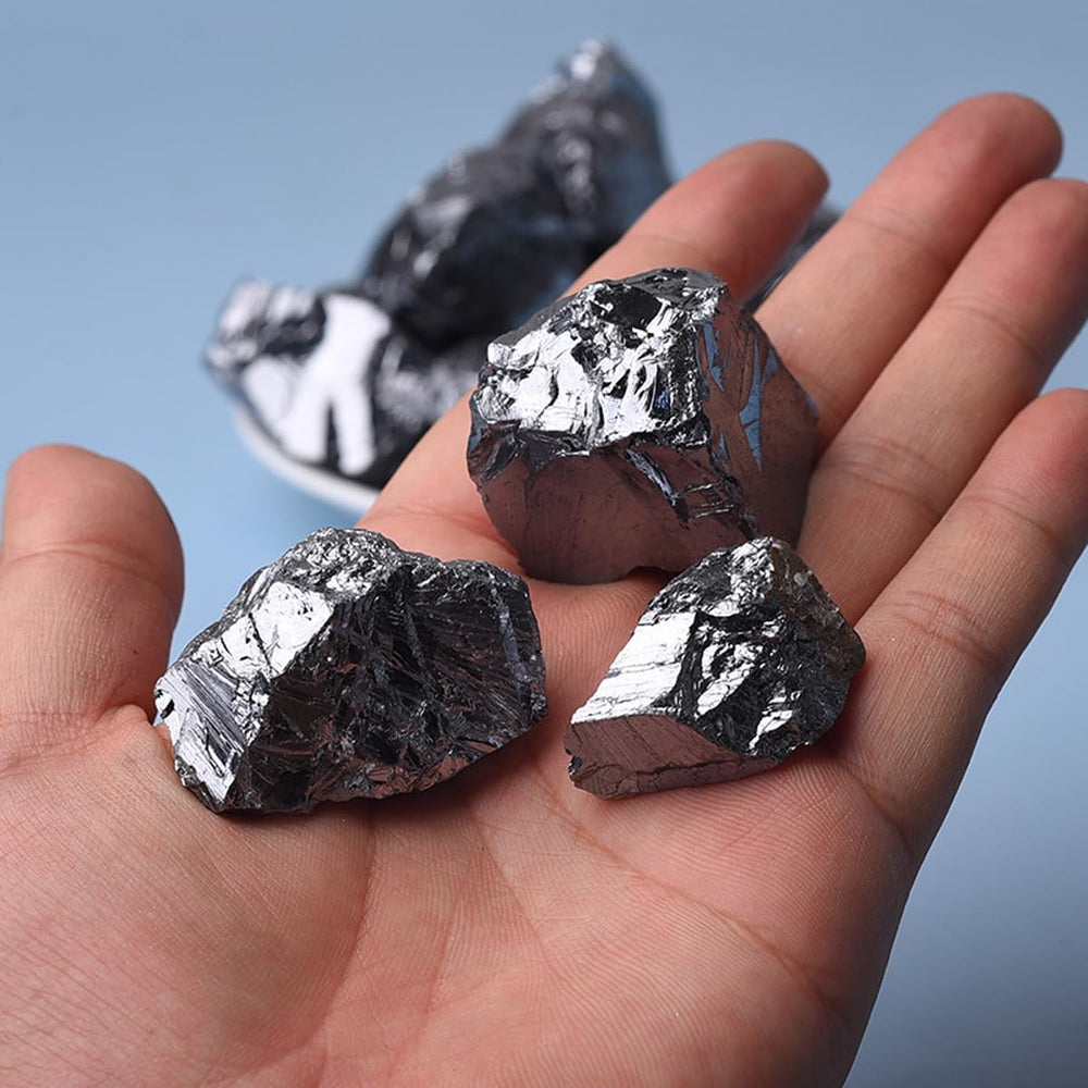 Erliway terahertz crystal ideal for tumbling and polishing projects.