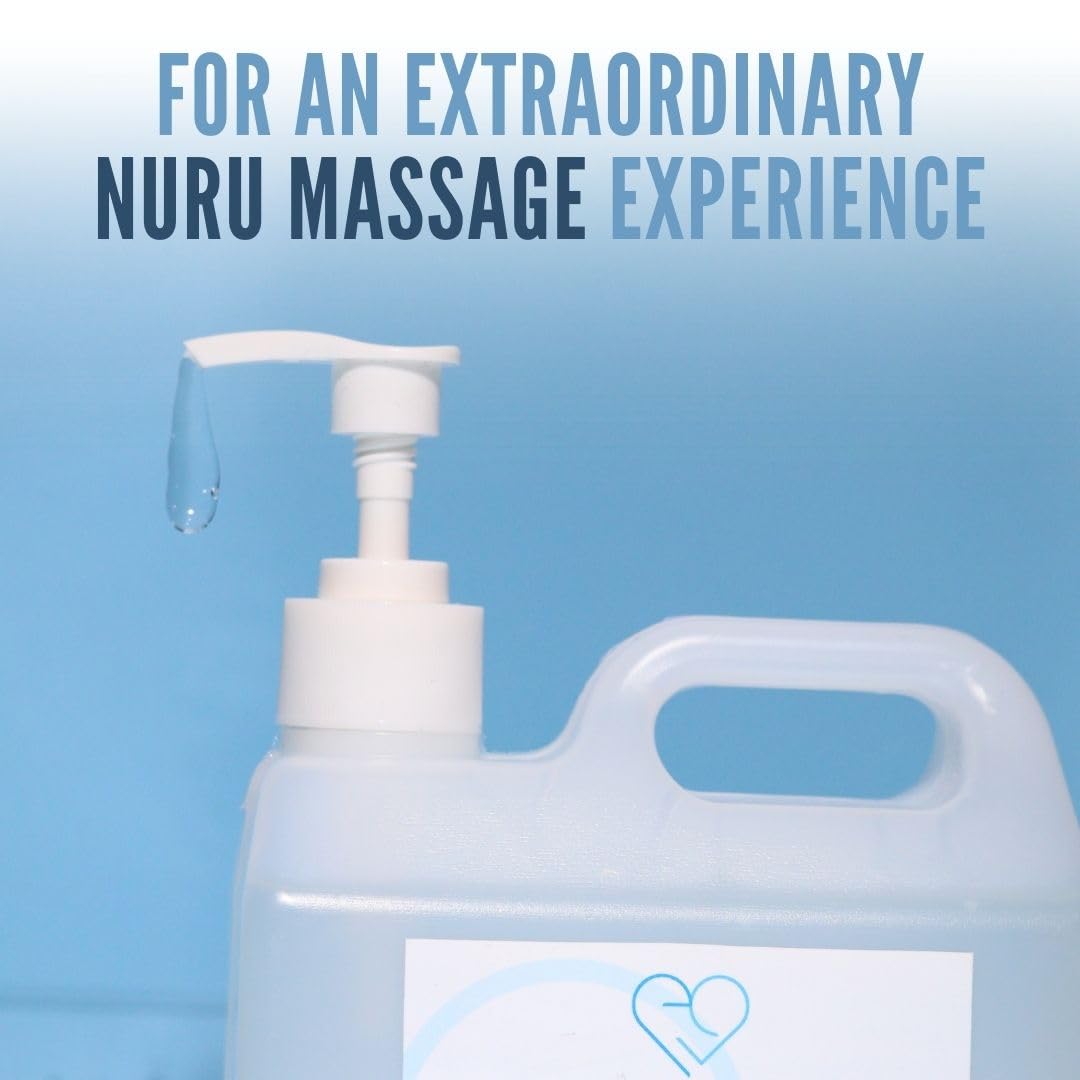 EROTICGEL setup with Nuru kit for a professional feel.