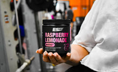 ES FIT Amino+ powder mixes smoothly with water for quick energy.