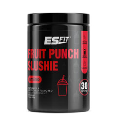 ES FIT Amino Powder fruit punch slushie bottle for convenient on-the-go hydration
