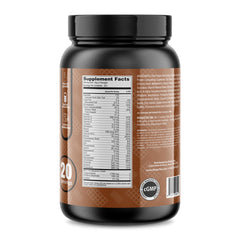 ES FIT Complete MR label and ingredients emphasize balanced protein, carbs, and vitamins for recovery.