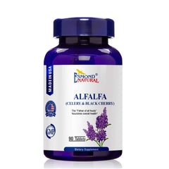 Esmond Natural alfalfa-celery-black-cherry bottle front for daily vitality