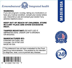 Esmond Natural alfalfa tablets close-up suggests easy daily intake