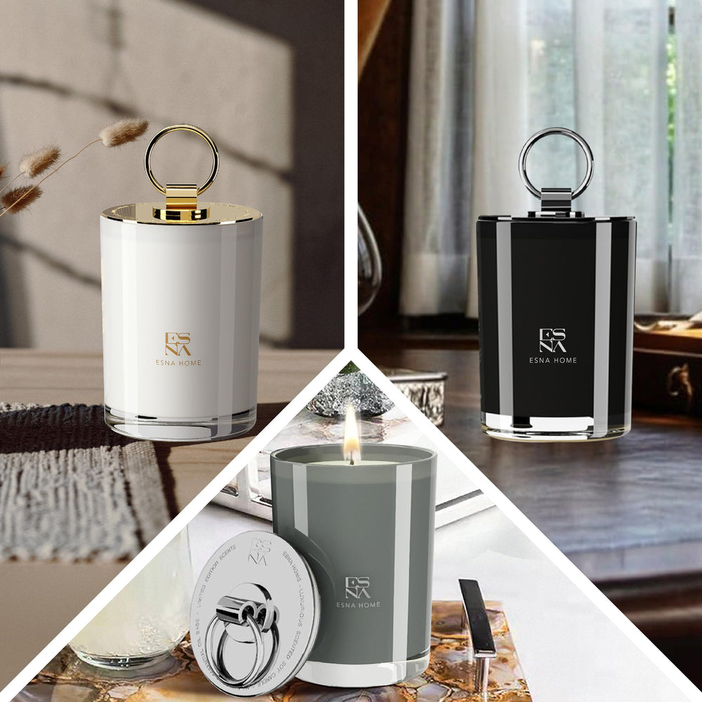 Holiday-ready packaging highlights ESNA HOME as a thoughtful present.