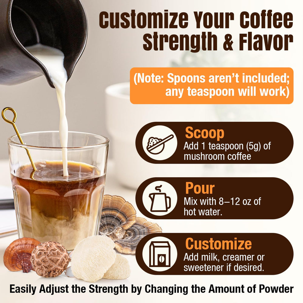 Esowbe Mushroom Coffee vegan sugar-free marking appealing to clean energy.