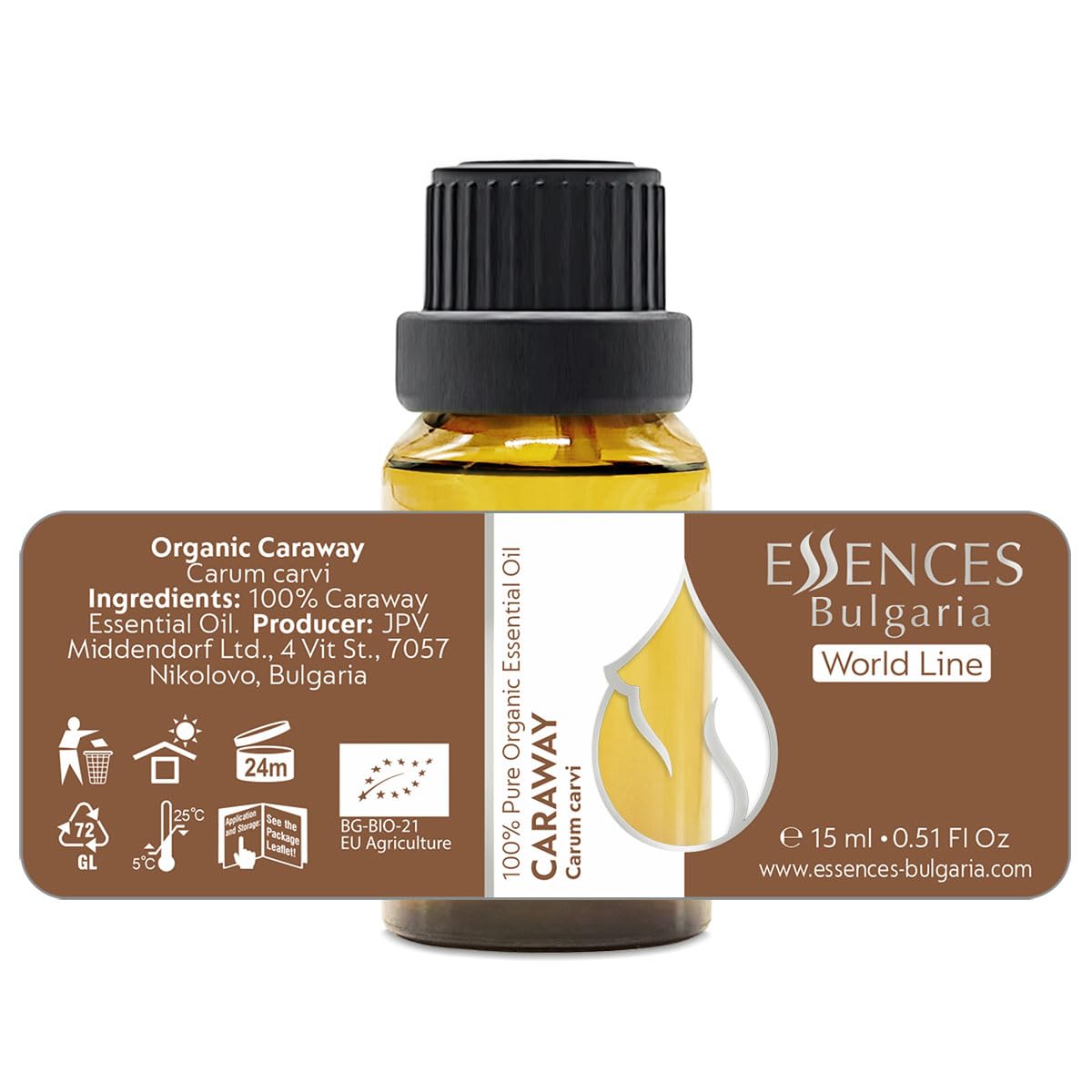 Essences Bulgaria Caraway oil in bath or shower for relaxing routine.