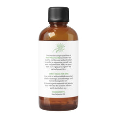 Saw Palmetto Oil used in a DIY hair mask for shine and fullness.
