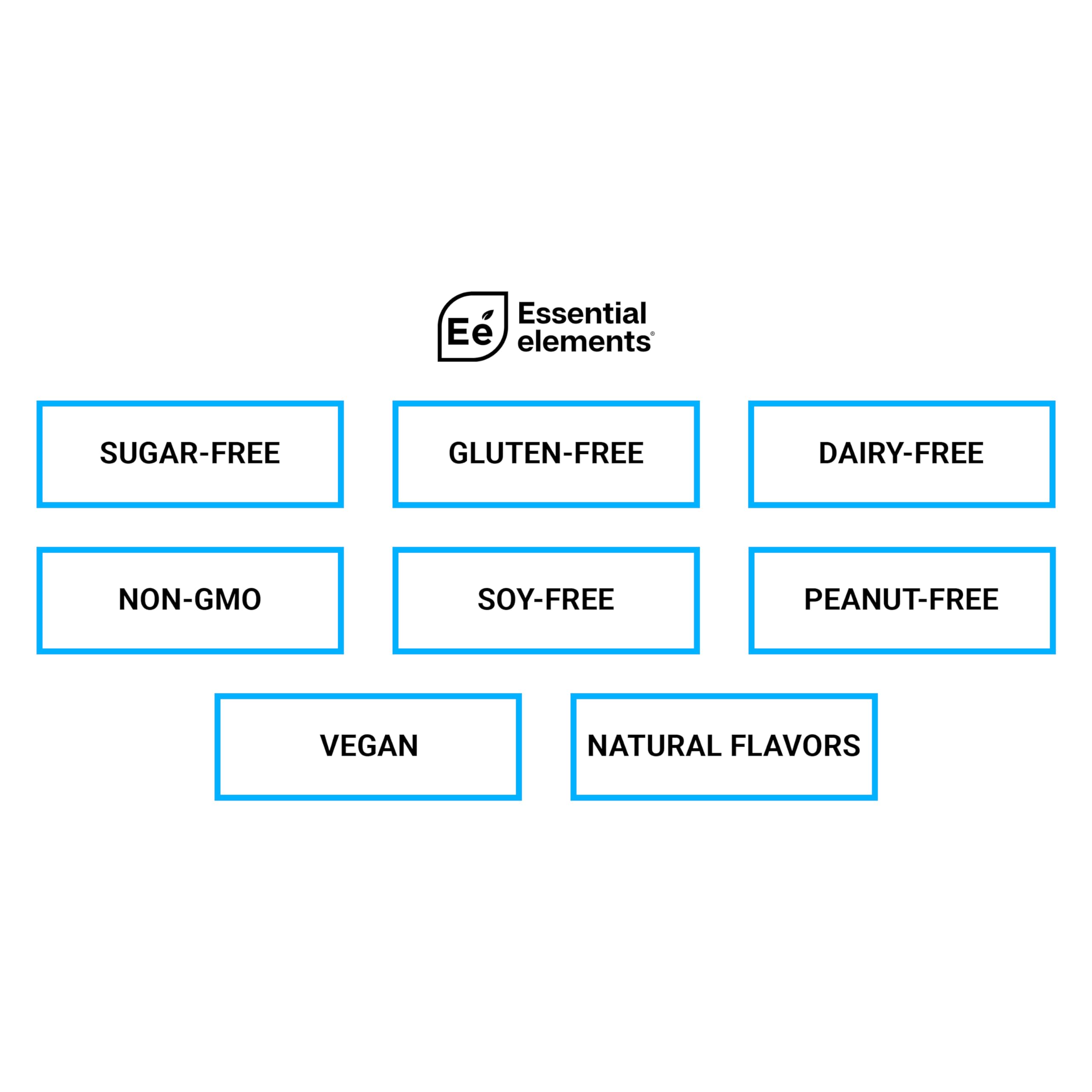 Essential Elements ACV and vitamin C blend close-up highlighting boosted hydration ingredients.