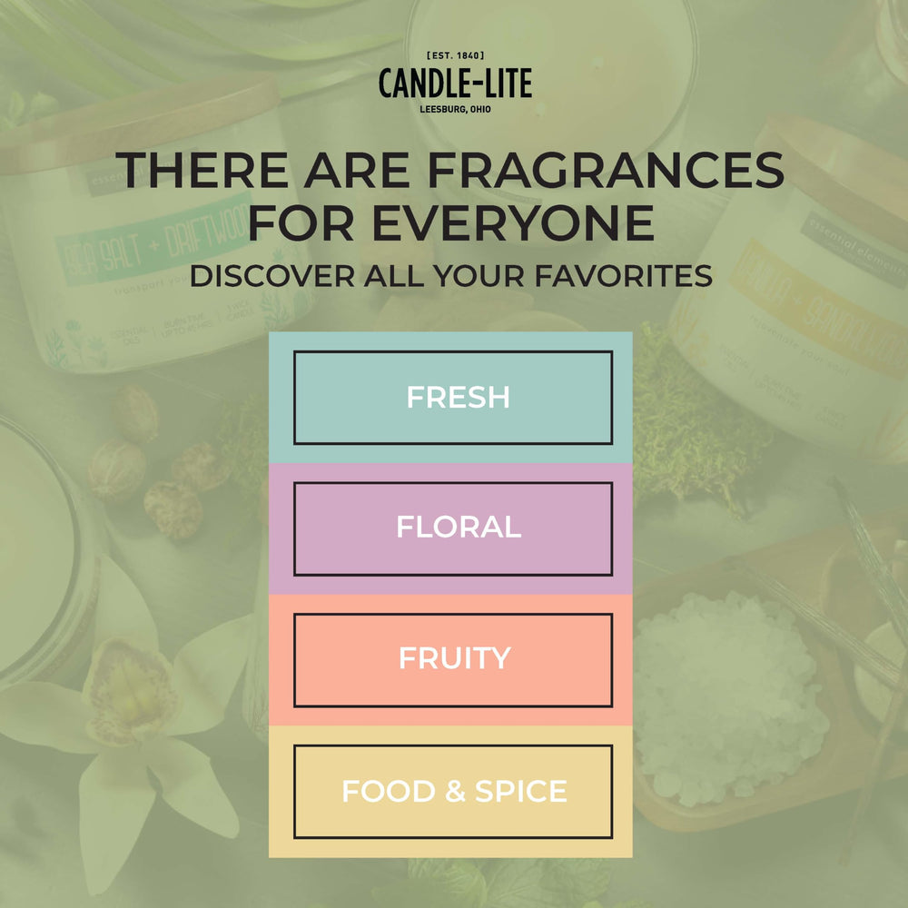 Essential Elements burn time 45 hours indicates long-lasting fragrance