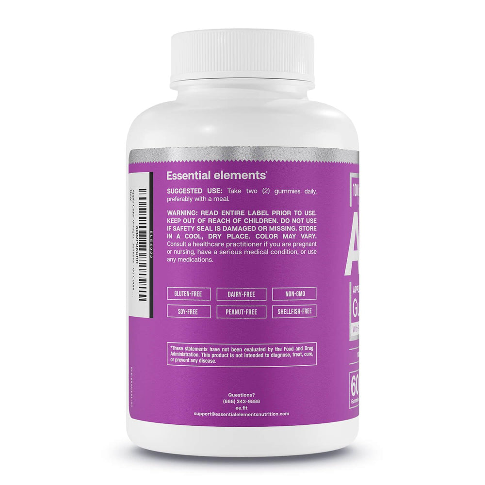 Essential Elements ACV Gummies in hand for easy daily dosing.