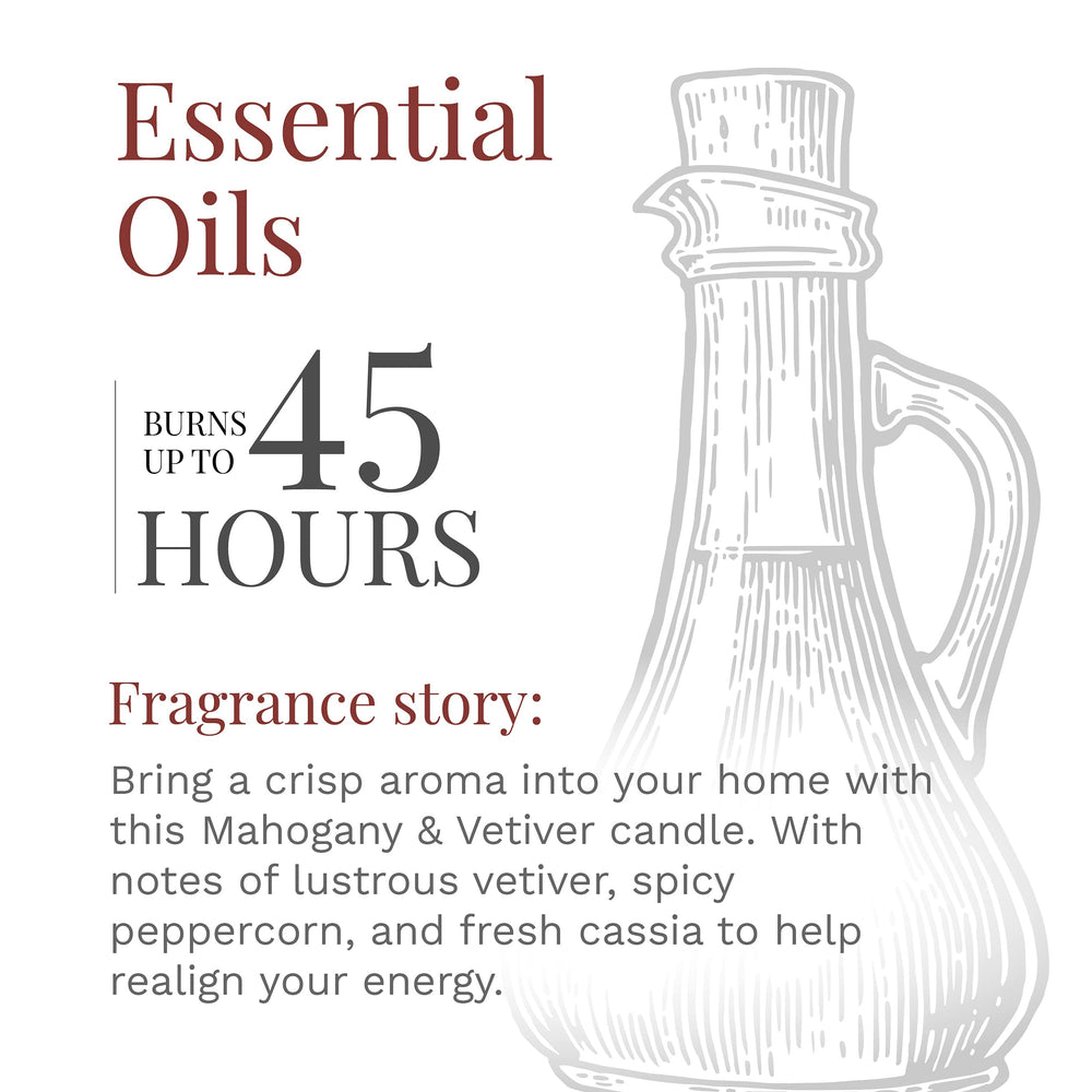 Essential Elements off-white soy wax candle fits any room
