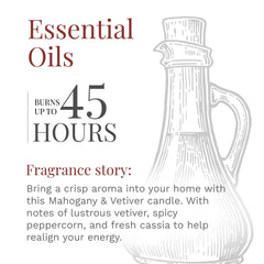 Essential Elements off-white soy wax candle fits any room