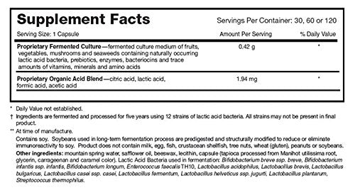 Consumo diario fácil para mantener equilibrio intestinal