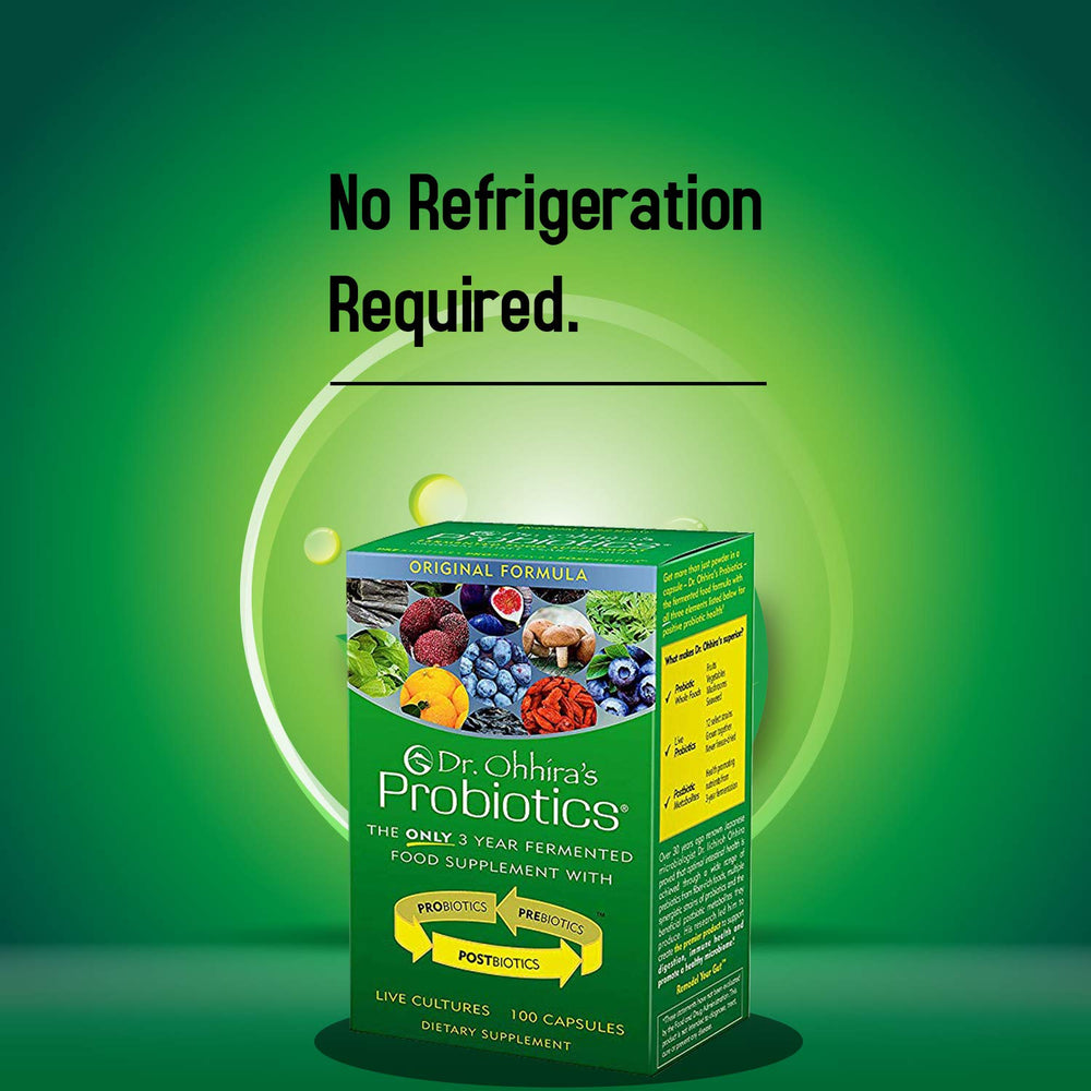 Label detail displaying 12 probiotic strains and non-GMO claim.