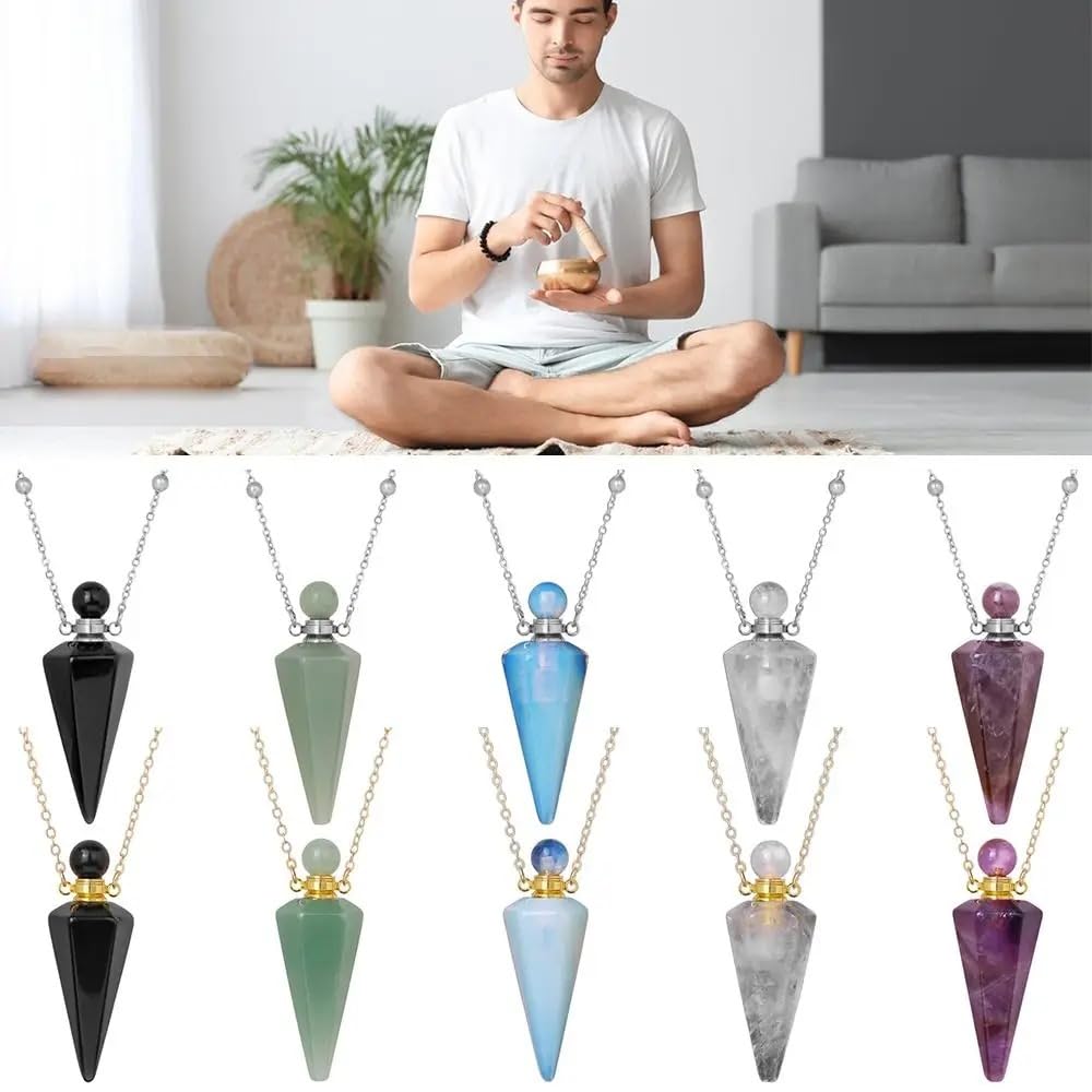 925 Sterling Silver Essential Oil Necklace gift-for-wellness lovers