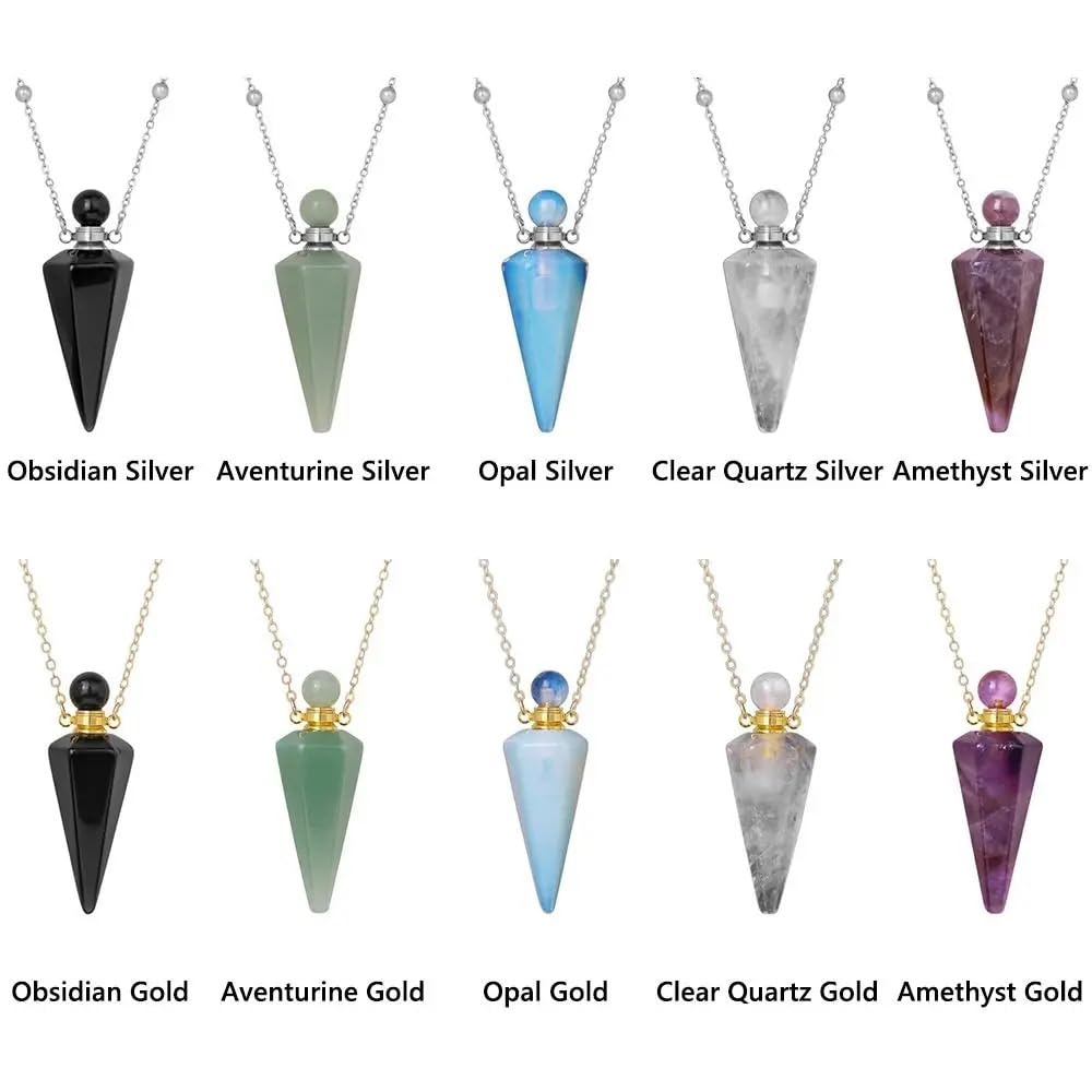 925 Sterling Silver Essential Oil Necklace wear-daily and refill easily