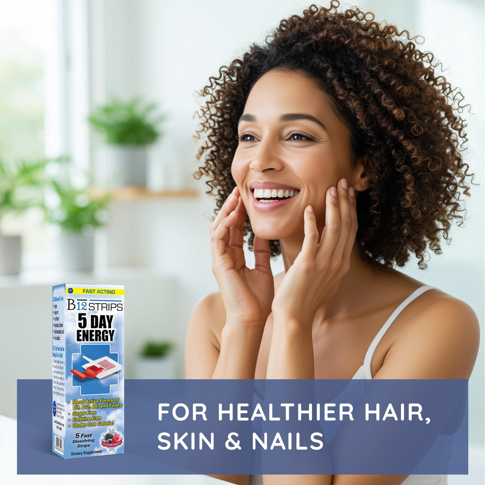 Essential Source biotin for hair, skin, and nail health.