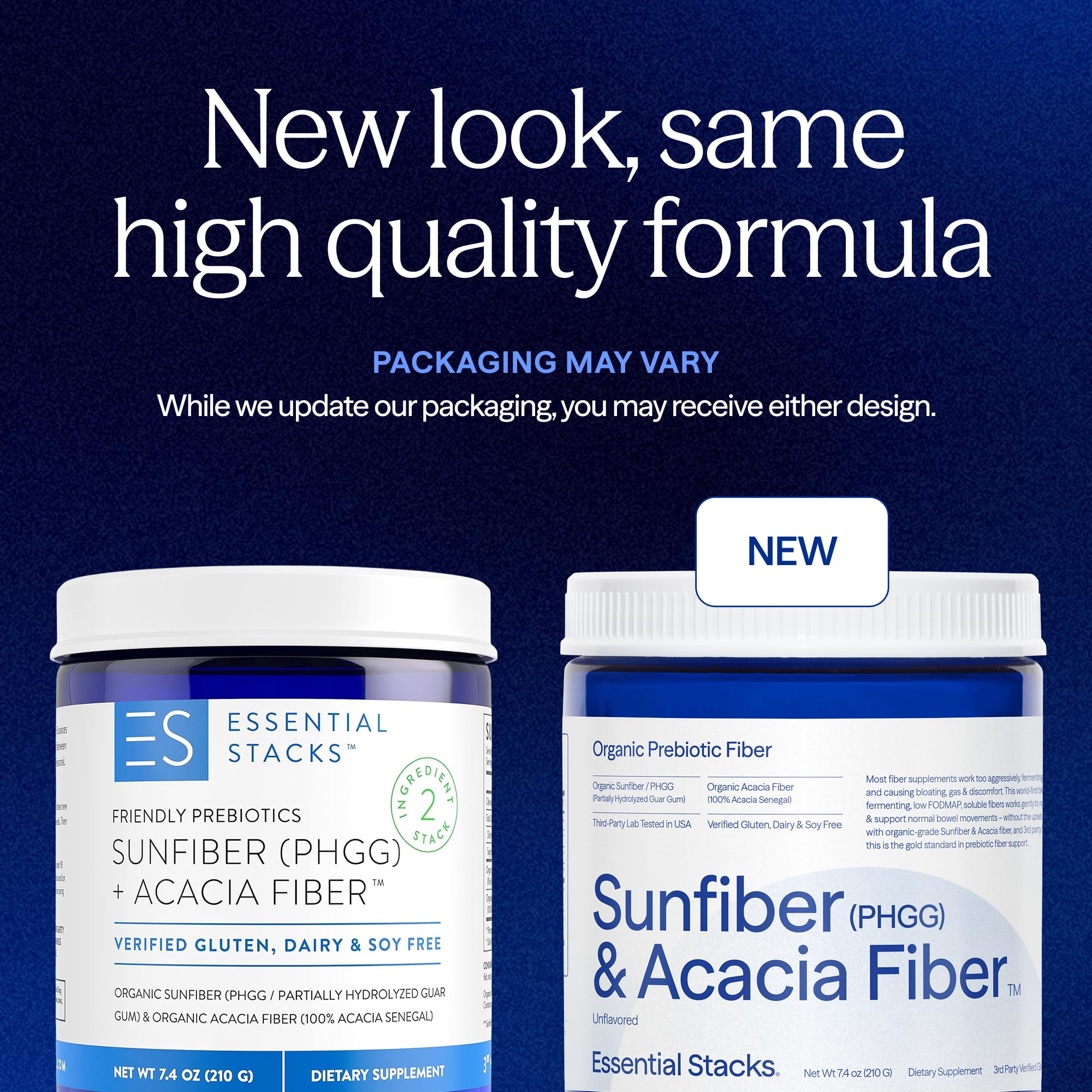 Essential Stacks Sunfiber Acacia scoop for measured daily servings