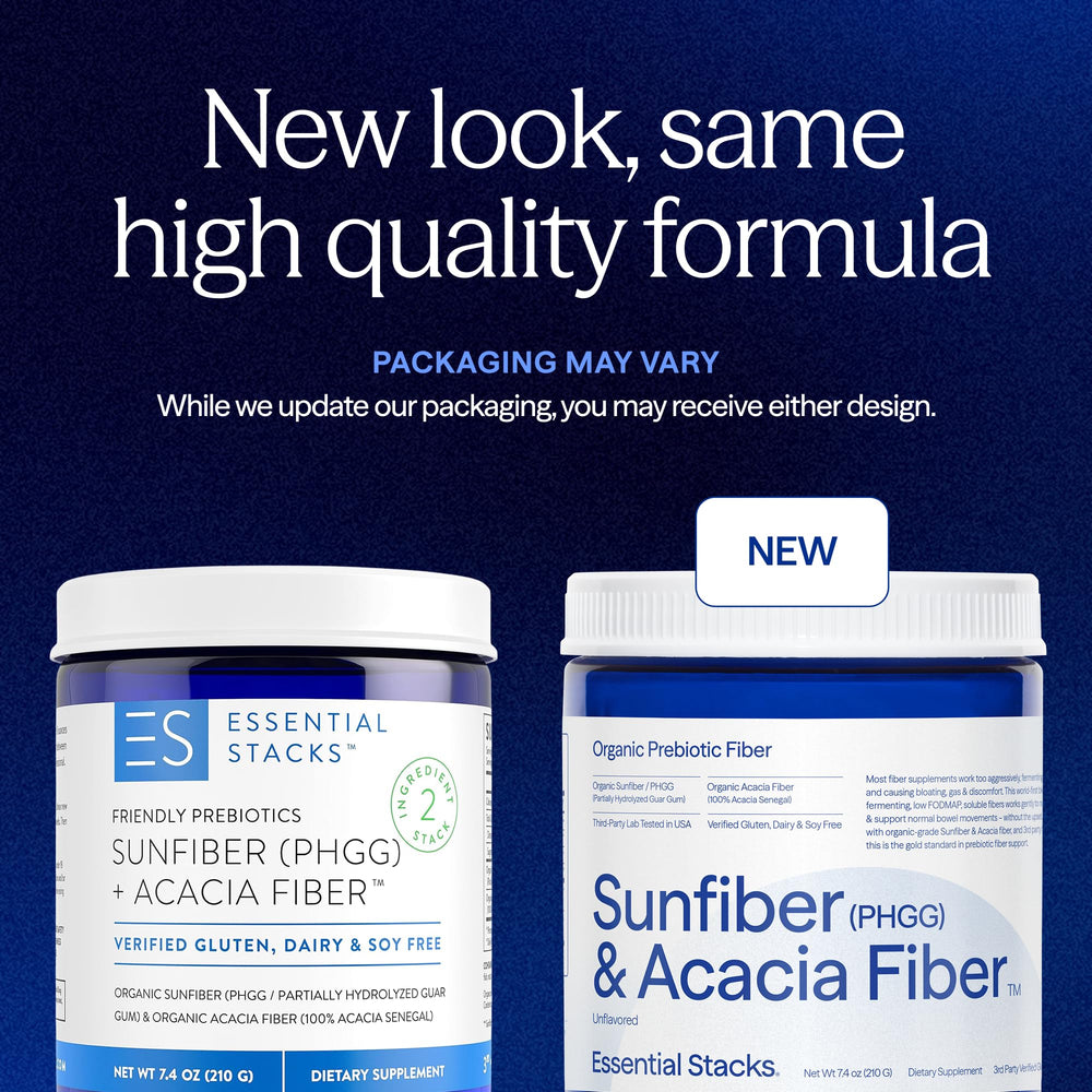 Essential Stacks Sunfiber Acacia scoop for measured daily servings
