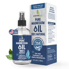 EssentiallyBased Pure Magnesium Oil Spray bottle ready for sleep support.