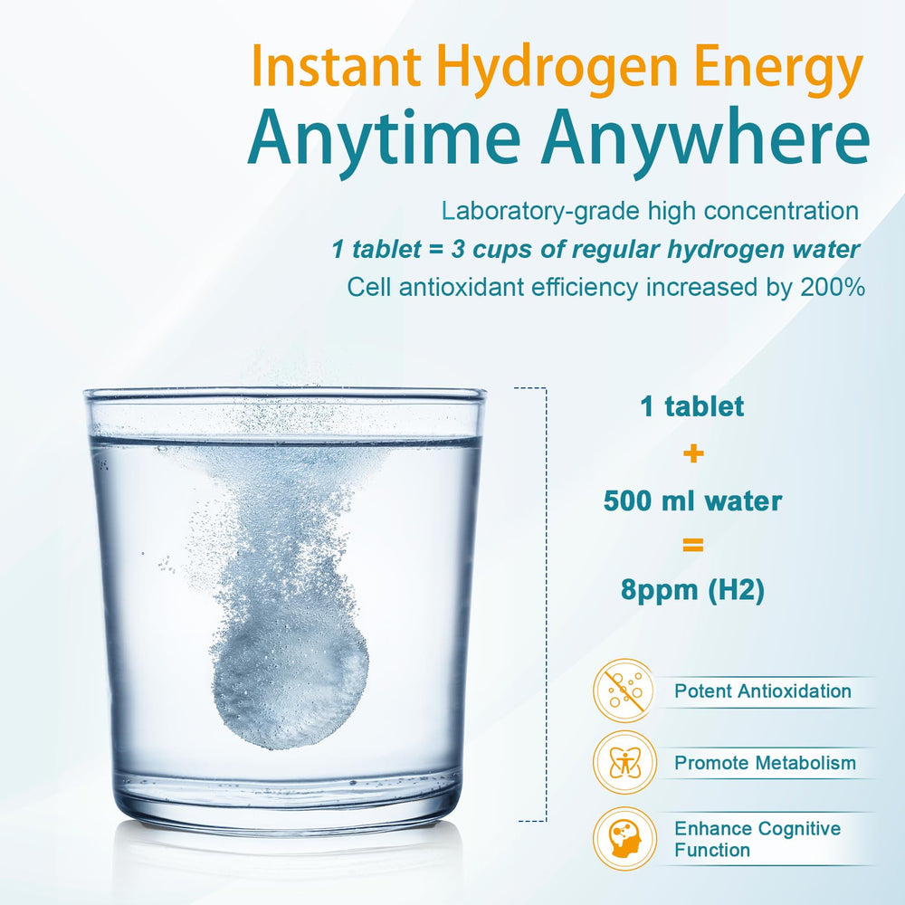 EssenWell 120-tablet pack shown as a long-lasting hydration companion.