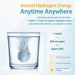 EssenWell 120-tablet pack shown as a long-lasting hydration companion.