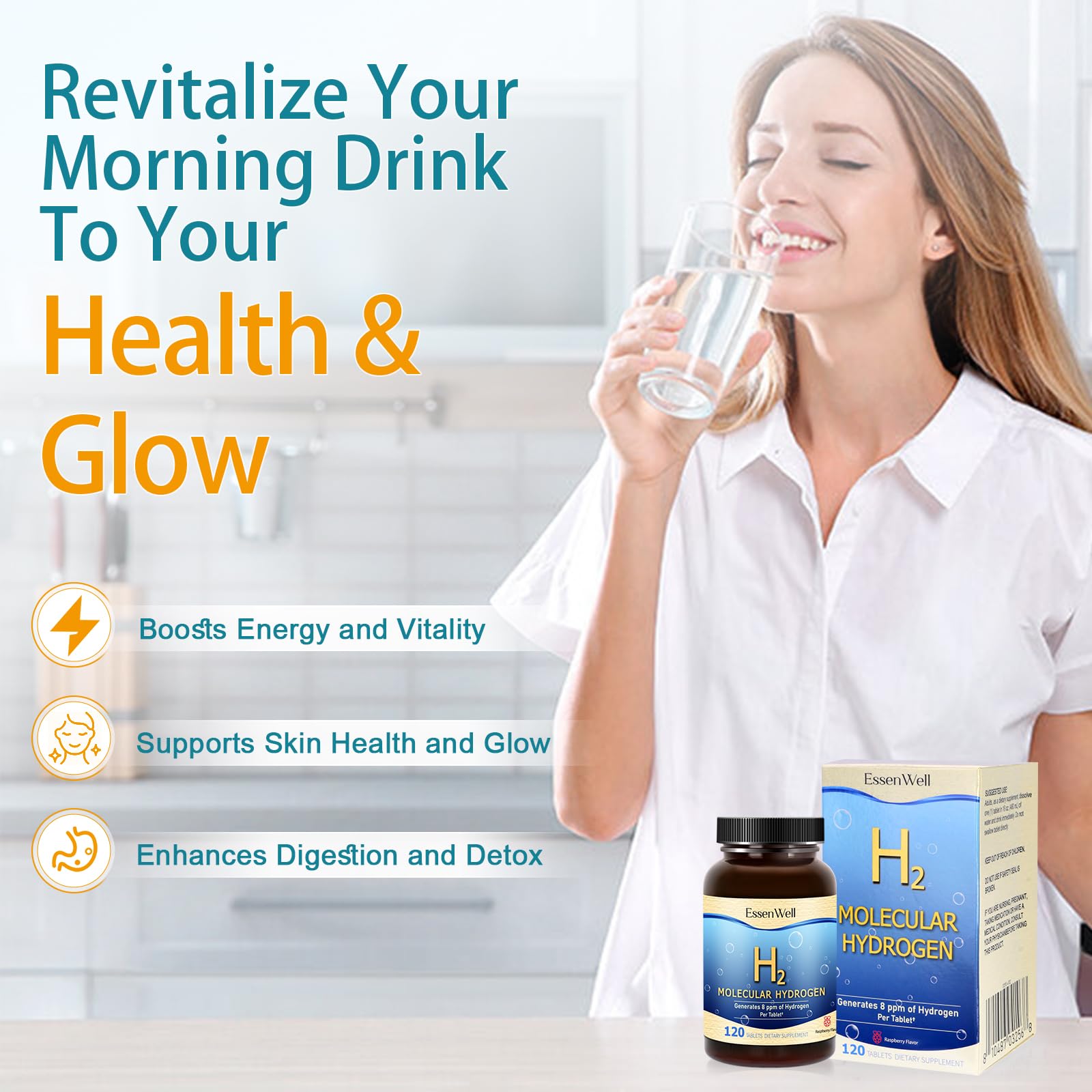 Athlete using EssenWell after workout for refreshing recovery.