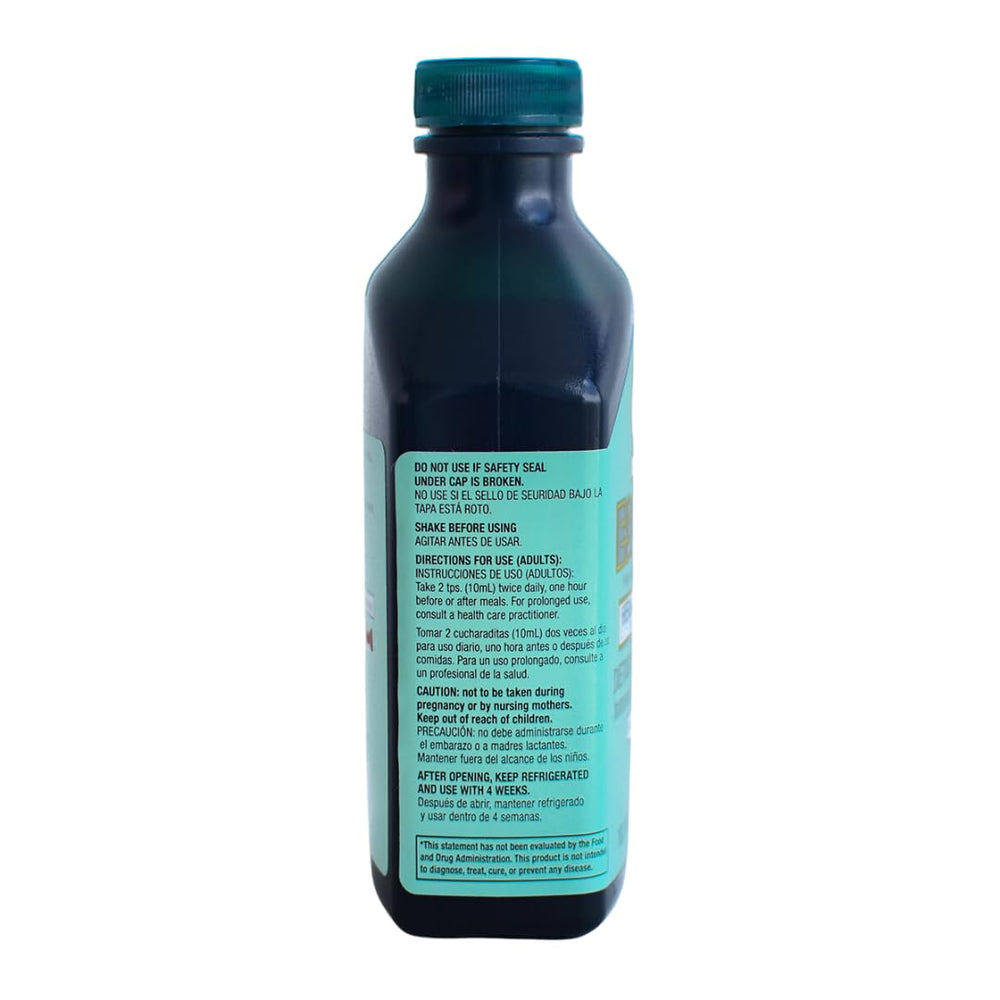 Essiac Original liquid extract bottle with amber packaging preserving potency.